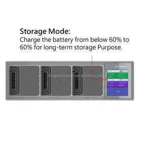 LCD <span class=keywords><strong>3</strong></span> canales Mavic3 Pro 100 vatios cargador de batería inteligente Mavic <span class=keywords><strong>3</strong></span> Serie empresarial centro de carga para DJI Mavic - Product Image 3