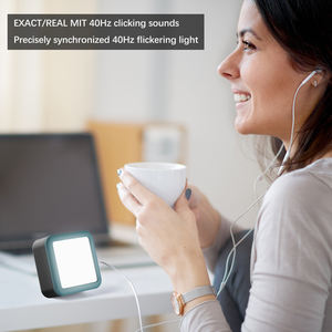 Dispositif de thérapie sonore et lumière gamma 40Hz MIT Ampoule audio Gamma Ondes cérébrales Stimulation de la démence Attention Mémoire Lampe de bien-être - Product Image 2