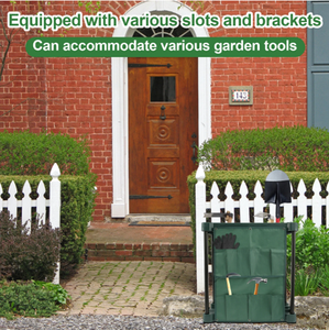 Abri de jardin multifonctionnel, léger, pour outils de ferme, support de rangement pour outils de jardin, organisateur d'outils de jardin - Product Image 5