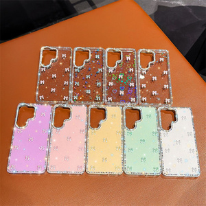เคสโทรศัพท์มือถือรูปโบว์เพชรไล่ระดับสีสำหรับ Samsung 26เคสด้านหลังแบบใสมี S25เป็นพิเศษ S24 FE PLUS - Product Image 4
