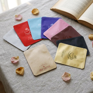 Bolsas de Papel Kraft con Cierre Hermético para Granos de Café, Grado Alimenticio, en Stock, Tamaño Personalizable, Multicolor, OEM, ODM - Product Image 1