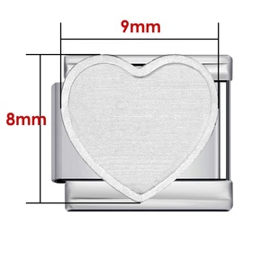 Bracelet à breloques modulaire DIY, cadeau tendance, personnalisable avec photo, bijoux commémoratifs pour couple, série montre cœur, mode, lettrage créatif personnalisé - Product Image 6
