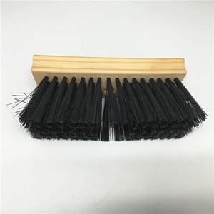 Escoba Mágica para Limpieza <span class=keywords><strong>de</strong></span> Suelos <span class=keywords><strong>de</strong></span> Jardín con Cabezal <span class=keywords><strong>de</strong></span> PET y Recogedor, Escoba <span class=keywords><strong>de</strong></span> Madera con <span class=keywords><strong>Cepillo</strong></span> para Empujar, para Uso en Interiores y Exteriores - Product Image 4