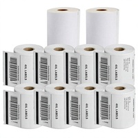 Imprimante de codes-barres personnalisée HTX, étanche, couleur CMYK, papier personnalisé, taille personnalisée, trois autocollants adhésifs thermosensibles, promotion