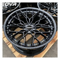 Ruedas EVOR 5X112 5X120 5X114.3 5X108 de Aleación Aptas para Mercedes-Benz BMW Audi de 18-19 Pulgadas para Automóviles de Pasajeros