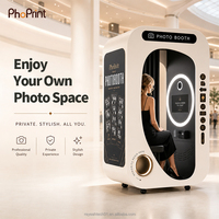 Machine de photomaton instantanée à écran tactile de 18,5 pouces de style coréen