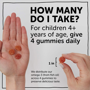 Multivitamines et fibres pour la santé digestive et l'immunité Vitamine C D3 Zinc Oméga <span class=keywords><strong>3</strong></span> Huile de poisson Gommes à base de fibres pour enfants - Product Image 2