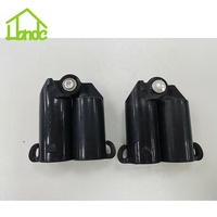 Connecteurs de treillis pour plantes en plastique vert réglables Gunter, pinces pour le jardinage, 2 pièces/sac