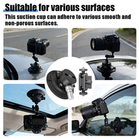 Support de caméra à ventouse, capacité de charge de 50 à 70 kg, réglable à 360°, qualité industrielle, certifié CE, support de voiture pour véhicule