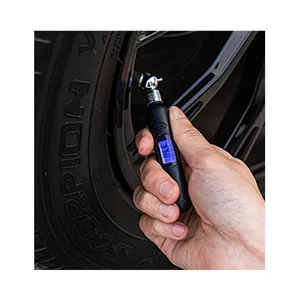 Medidor de pressão de pneu digital, potável, mini ferramentas de bolso para medidor de pneu de veículo