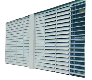 High quality factory outdoor home aluminum profile Shutter Louvers windows
