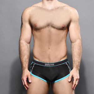 Boxers d'intérieur Ropa personnalisés pour hommes Sous-vêtements serrés sexy en coton pour hommes Ensemble <span class=keywords><strong>de</strong></span> boxers sans couture pour hommes - Product Image 6