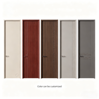 Nuevo en 2026: Revestimiento de PVC para Puertas con Diseño de Madera Realista, Panel Moderno Tallado y Grabado, Muestra Gratis
