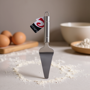 Mnj Toothed Cake Spatula 18311 Stainless Steel For Baking 12Pcs Pack - Product Image 2