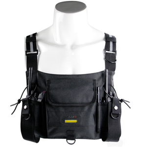 Chaleco de seguridad inalámbrico con walkie-talkie y luz de advertencia, con tira reflectante, venta al por mayor de fábrica - Product Image 3