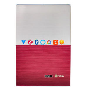 मोटरराइज्ड रिमोट कंट्रोल स्मार्ट तापमान कंट्रोल साउंडप्रूफ होम ऑफिस विंडो - Product Image 4