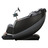 Fauteuil de massage zéro gravité corps entier, fauteuil de soin corporel, fauteuil inclinable Shiatsu à commande vocale, fauteuil de massage 4D SL Track