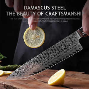 XITUO High Quality Kitchen <strong>Knives</strong> <strong>Sets</strong> Damascus Steel Chef <strong>Knife</strong> <strong>Sharp</strong> Multipurpose Kitchen Tools Green Grain Shell Resin Handle - Product Image 4