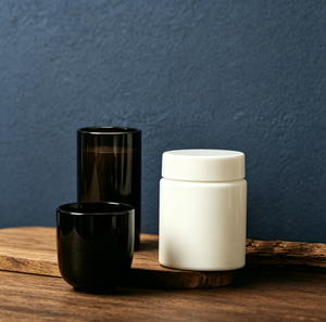 Botella cuentagotas de vidrio negro mate cosmética de 1 oz y 2 oz, vacía, de 50 ml, para aceites esenciales y gotas para los ojos, con pipeta de vidrio - Product Image 5