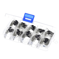 200PCS 10 specifications rectifier diode set 1N4001-1N4007-1N5817-1N5819
