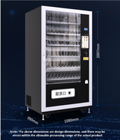 Distributeur automatique de snacks et de boissons, simple, commercial, de bureau, portable