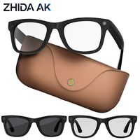 Lunettes Intelligentes MT5 ULTRA AI avec Caméra 8MP, Étui de Recharge, WiFi6, Appel Bluetooth, Traduction IA, Commande Vocale, Enregistrement Photo