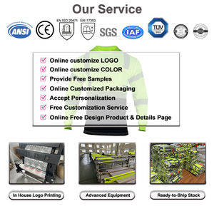 Yoliteワークウェアドライフィット3Mテープビューティーズ視認性女性FrブラックボトムHi Vis Viz Tシャツロングキッズ - Product Image 5