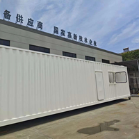 用于人工智能计算和 GPU 服务器的模块化数据中心集装箱机房，具有定制机架布局、电缆走线和冷却开口