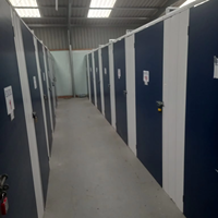 Prix d'usine – Unités de stockage commerciales mini modernes 5x10, 10x10, 5x5 avec contrôle climatique, en acier, pour la vente