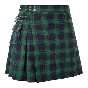 Kilt de Alta Calidad para Hombre, Kilt Tradicional Escocés con Tartán de las Highlands, Kilt Unisex, Precio al por Mayor, Servicio OEM - Product Image 1