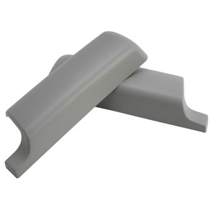 Capuchons de réparation pour accoudoir de panneau de porte gris en ABS (paire) pour ASTRO SAFARI 1996-2005 - Product Image 6