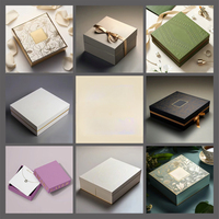 Coffret cadeau sur le thème du Nouvel An-Style livre en forme de globe pour souvenirs, bijoux, cosmétiques, vêtements-Emballage personnalisé disponible