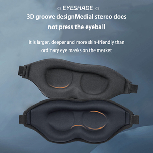 100% Silk 3D Weighted Contorneada Eye Cover Block Máscara <span class=keywords><strong>para</strong></span> <span class=keywords><strong>dormir</strong></span> con extensiones de pestañas postizas <span class=keywords><strong>para</strong></span> mujeres y hombres Yoga Travel - Product Image 3