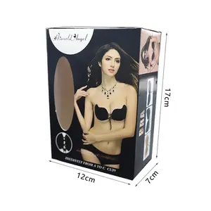 Custom Logo Women Invisible Bras Clothing Lingerie Bra Underwear Packaging Gift Box With Bag