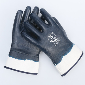 Gants de soudage de protection NtOS taille 10, doublure en coton résistant aux produits chimiques pour l'industrie de la construction - Product Image 1