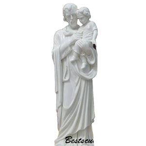 Statue <span class=keywords><strong>de</strong></span> <span class=keywords><strong>Lourdes</strong></span> et Sainte Bernadette en marbre grandeur nature personnalisée Sculpture <span class=keywords><strong>de</strong></span> la Vierge Marie pour chapelle d'église extérieure - Product Image 6