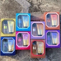 Petit MOQ Coffret Cadeau Parfum avec Brume Corporelle 125 ml et Lait Corporel 125 ml pour Femmes
