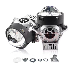 Iphcar siêu sáng đôi Laser <span class=keywords><strong>LED</strong></span> ống kính máy chiếu 3 inch P10-S xe ánh sáng H4 xe <span class=keywords><strong>Led</strong></span> Đèn Pha tự động Phụ kiện sản xuất - Product Image 2