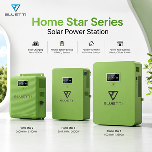 Système solaire photovoltaïque tout-en-un pour la production d'énergie domestique et <span class=keywords><strong>l</strong></span>'alimentation électrique d'urgence, avec support Pay As You Go - Product Image 1