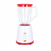 Blender 1500 ml, 300 W, multifonction, pour la maison, mixeur électrique pour smoothies, presse-agrumes, lame en acier inoxydable pour un usage domestique