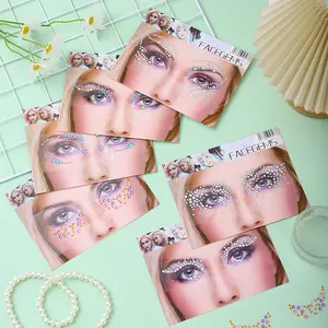 Selbstklebendes Gesicht Strass Edelsteine Aufkleber fur Gesicht Haar Auge Make-up Nail BodyCraf