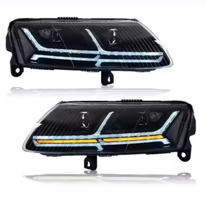 Parti di Aggiornamento per l'Illuminazione Auto Fari Anteriori a LED per <span class=keywords><strong>Audi</strong></span> <span class=keywords><strong>A6</strong></span> C6 <span class=keywords><strong>2004</strong></span> - 2010 2011 Fanali Anteriori Luci Auto Faro - Product Image 1