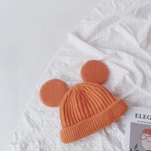 Sombrero de punto para niños de 1 a 8 años, gorro de lana de dibujos animados, gorro de invierno nuevo para bebé, lindo gorro - Product Image 3