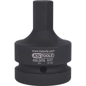 KS TOOLS-450,0488 Zócalo de broca de impacto de 1 '', hexagonal, corto-EAN 4042146556467 TOMAS DE IMPACTO Y ACCESORIOS - Product Image 5