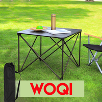 WOQI Table pliante simple pour l'extérieur Table à manger Table de pique-nique portable pour la maison