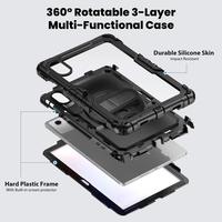 Vente en gros populaire pour Lenovo Tab M11 /Xiaoxin Pad 2024 étui pour tablette PC hybride en silicone avec bandoulière