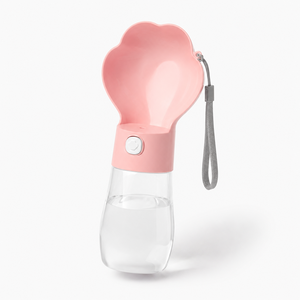 Botella de Agua para Perros de Viaje de 14oz/18oz, Acero Inoxidable, Regalo de Cumpleaños para Mamá de Perro, Funcional para Exteriores con Tazón - Product Image 1