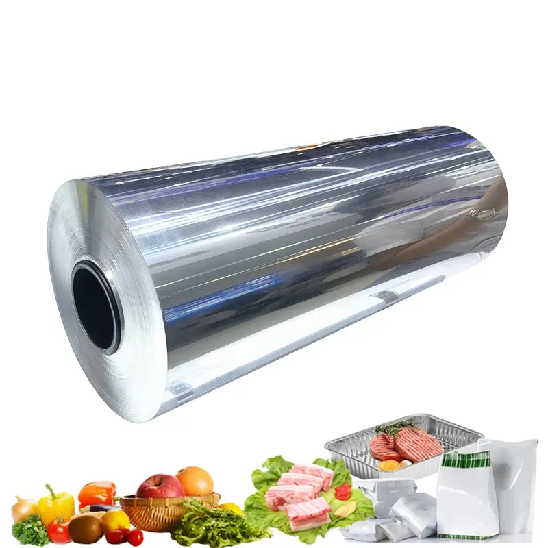 Fabrika fiyat 8011 büyük rulo yumuşak teneke folyo gıda hizmeti için alu alüminyum folyo wrap