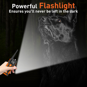 Collares de Adiestramiento para Perros con Alcance de 1100 Yardas, 100% Impermeables, con Sonido, Vibración y Control Remoto - Product Image 4