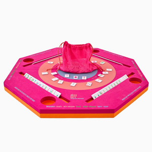 Mesa de Juego de Mahjong y Dominó Flotante de EVA Moderna, Resistente al Agua, a los Impactos y a la Flotabilidad, para Playa y Piscina, Imprimible, para 4 Jugadores - Product Image 4